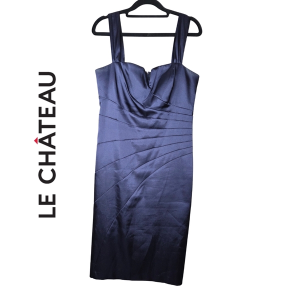 le chateau Dresses & Skirts - le chateau Navy Blue Women's Dress